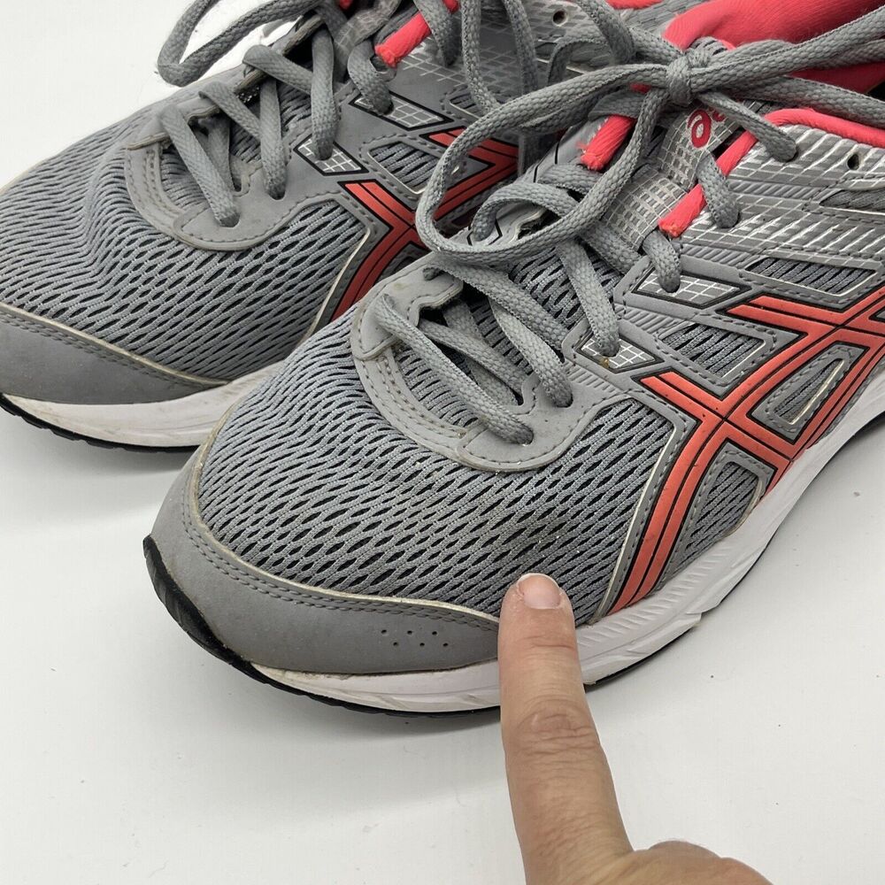 ASICS GEL-Contend 6 1012A571 Running Shoes, Women's Size 8.5, Grey/Pink - Picture 8 of 10